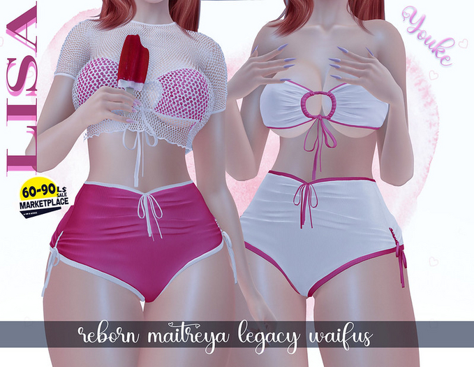 .:: Youke.:: Lisa Pack Short { 6 Collors }