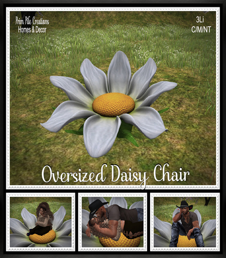 ~PPC~ Oversized Daisy Chair  