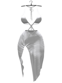 aprelle scarlett dress white