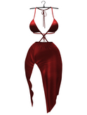 aprelle scarlett dress red
