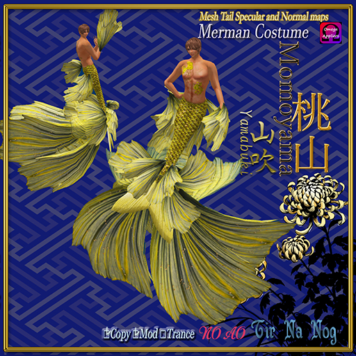 **TNN**Merman costume =Momoyama= yamabuki