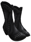 aprelle scarlett boots black