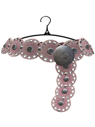 aprelle scarlett belt blush