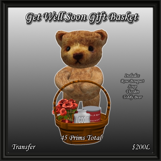 Get Well Soon Gift Basket 