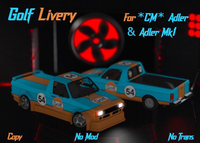EXP Paint CheerMaster Adler/Adler Mk1 (Golf)