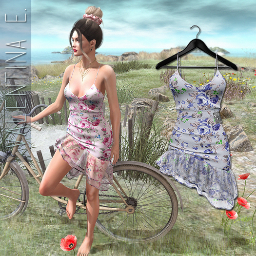 Valentina E. Odeletta Dress Lilac