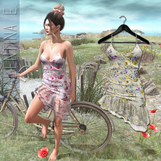 Valentina E. Odeletta Dress Yellow