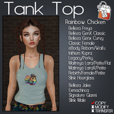 ~TL~ Rainbow Chicken Tank Set