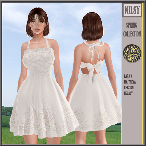 GATHERED TOP DRESS