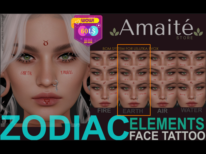 Amaite.- ZODIAC EARTH PACK (BOM EVOX)