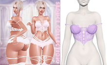 Lush - Seduce Lace Top Delicate Purple