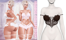 Lush - Seduce Lace Top Dark Brown