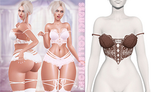 Lush - Seduce Lace Top Brown