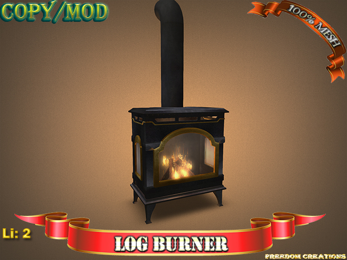 Log burner-Freedom creations