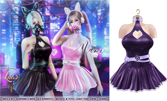Luas Nami Outfit Purple & Lilac