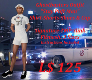 Ghostbusters-Stay Puft Man Outfit-Male