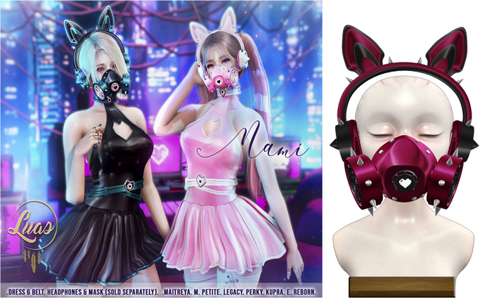 Luas Nami Accessories Red & Black