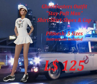 Ghostbusters-Stay Puft Man Outfit-Female