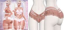 Lush - Seduce Lace Skirt Light Brown