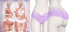 Lush - Seduce Lace Skirt Delicate Purple