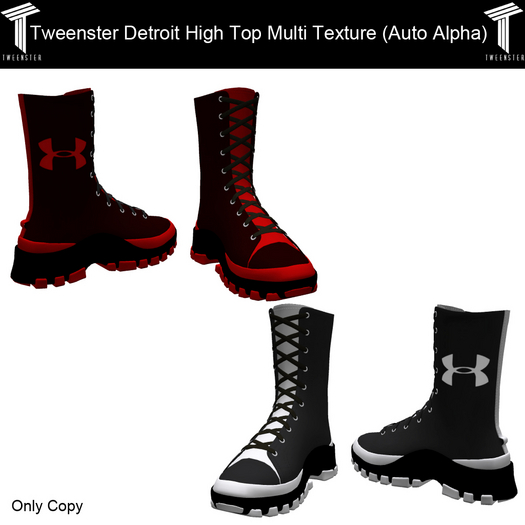 Tweenster Detroit High Top Multi Texture Demo