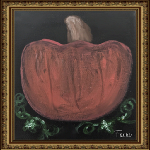 Pumpkin Framed 1
