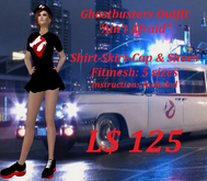 Ghostbusters-Ain't Afraid Outfit-Female