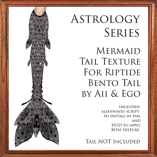 Astrology Series: Mermaid Tail Texture (Riptide)