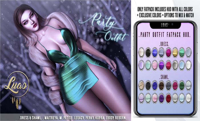 Luas Party Outfit Fatpack