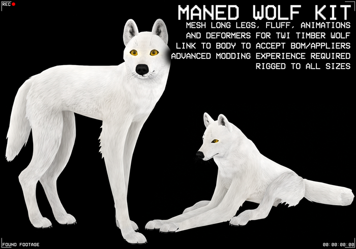 Found Footage - TWI Maned Wolf Kit