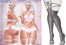 Lush - Seduce Stockings Grey