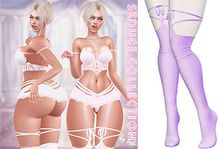 Lush - Seduce Stockings Delicate Purple