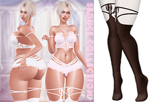 Lush - Seduce Stockings Dark Brown