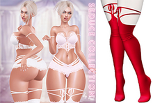 Lush - Seduce Stockings Cherry