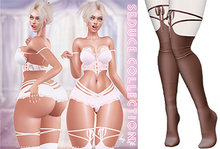 Lush - Seduce Stockings Brown