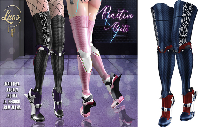 Luas Reactive Boots Blue