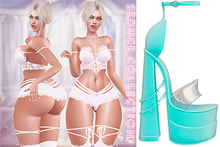 Lush - Seduce Platforms Turquoise