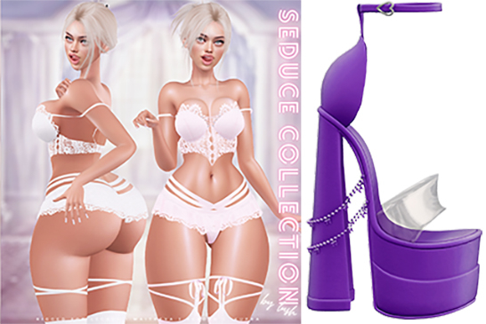 Lush - Seduce Platforms Purple