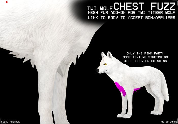 Found Footage - TWI Wolf Chest Fuzz