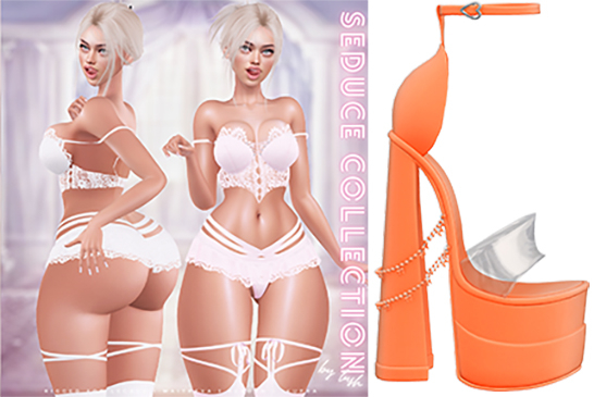 Lush - Seduce Platforms Orange