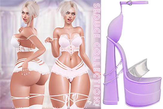 Lush - Seduce Platforms Delicate Purple