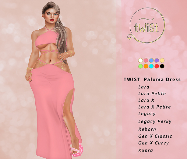 TWIST  Paloma Dress  DEMO