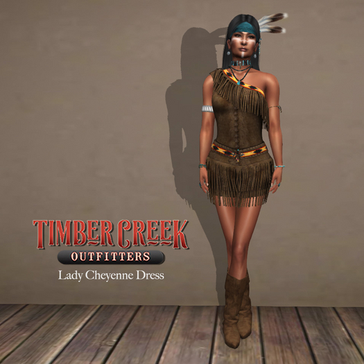 [Timber Creek] Lady Cheyenne Dress-Hazel