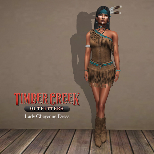 [Timber Creek] Lady Cheyenne Dress-Tanned