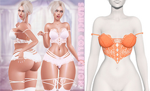 Lush - Seduce Lace Top Orange