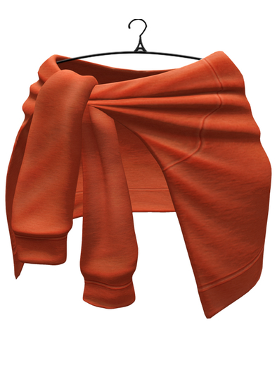 aprelle stacy wrap orange
