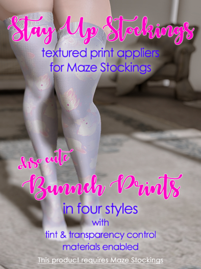 {tutu} Prints Maze Stocking Applier - Bunneh