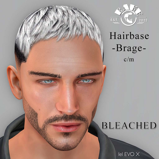 RAKE Hairbase -Brage- EVOX Bleached
