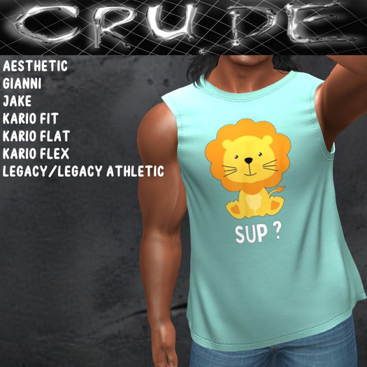 Sup (Lion) Men's T-Shirt (MT3)  <Wear Me>