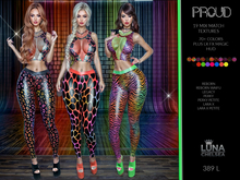 ❤️, Proud.   Gay pride Outfit, 19 Mix and Match textures